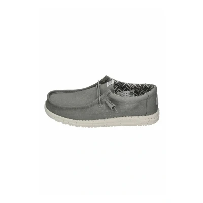 Abbildung von Hey Dude Wally Sportlicher Schnürer, Herren, Größe: 42, Light grey Schuhe