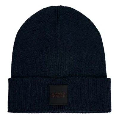 Abbildung von BOSS ORANGE Beanie &quot;Foxxy R&quot;, aus Rippenstrick