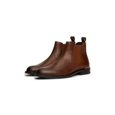 Abbildung von Tommy Hilfiger CORE Chelsea Stiefelette, Herren, Größe: 45, Winter cognac Schuhe