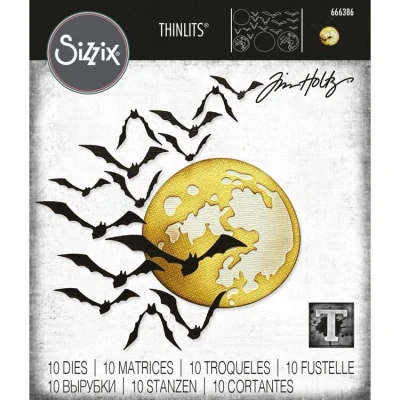 Abbildung von Sizzix Thinlits Die by Tim Holtz Moonlight (10pcs) (666386)