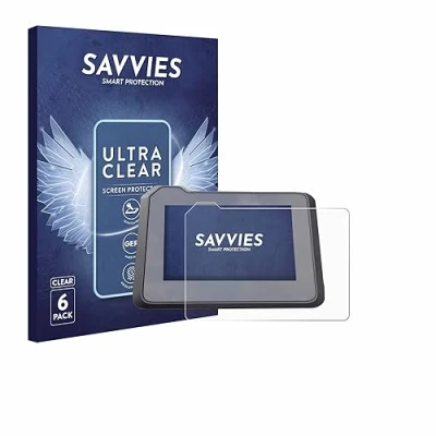 Abbildung von Savvies 6 Stück Schutzfolie für Husqvarna Norden 901 2022 Displayschutz Folie Ultra Transparent
