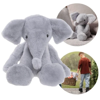 Abbildung von Sarcia.eu Kuscheltier Charlie Bears, Maskottchen Effie, der Elefant, Serie Bear&amp;Me, 38cm