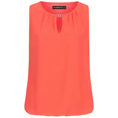 Abbildung von Cloud 5ive Top, Damen, Größe: Large, Coral rose