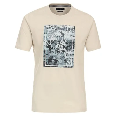 Abbildung von Casamoda Tshirt print, Herren, Größe: XL, Champagner