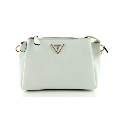 Abbildung von Guess Noelle Compartment Umhängetasche, Damen, Größe: One Size, White