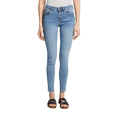 Abbildung von Esprit Medium RISE Jeans Skinny Fit, Damen, Größe: 25x32, Blue light wash