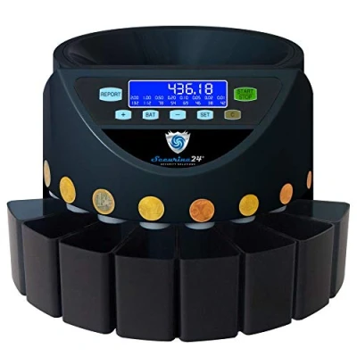 Abbildung von Securina24 Spardose SR 1200 LCD Münzzähler Münzzählmaschine