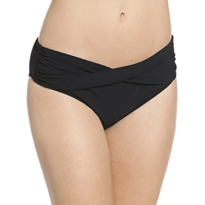Abbildung von Rosa Faia Damen Liz Bottom Bikinihose,, per pack Schwarz (Schwarz 001), 44 (Herstellergröße: 44)