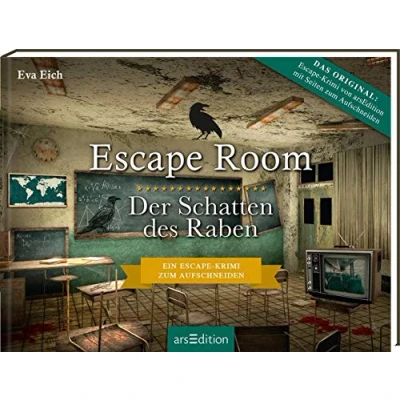 Abbildung von Escape Room. Der Schatten des Raben: Ein Krimi zum Aufschneiden Das Original. Room Thriller