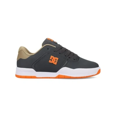 Abbildung von Dc Shoes Herren Central Sneaker, Grey/Tan/Orange, 43 EU