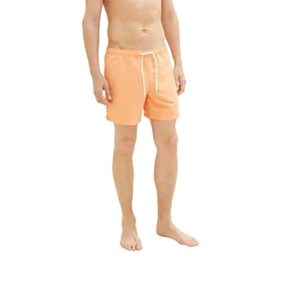 Abbildung von TOM TAILOR Herren 1035050 Badeshorts, 22225 Washed Out Orange, XS