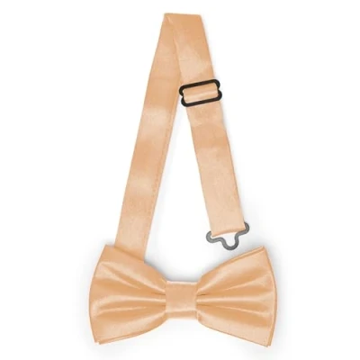 Abbildung von Ladeheid Kinder Jungen Fliege Vorgebunden, Einstellbares Band, Glänzendes Design, Ideal für Hochzeit, Geburtstag, Einschulung Strapazierfähig &amp; Stilvoll BKS (10cm x 5cm, Kupfer)