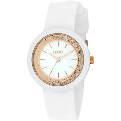 Abbildung von LIU JO Damen Analog Quarz Uhr mit Silikon Armband TLJ2200