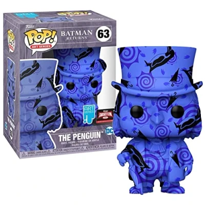 Abbildung von Funko DC Comics Figur POP! Artist Series Vinyl Pinguin 9 cm