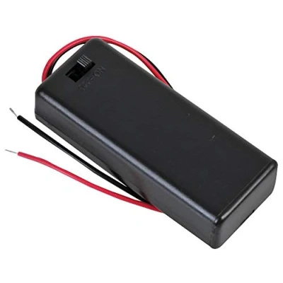 Abbildung von Pro Power PP002101 Enclosed 2 x AAA Batteriehalter mit Kabelleitungen und Ein /Ausschalter