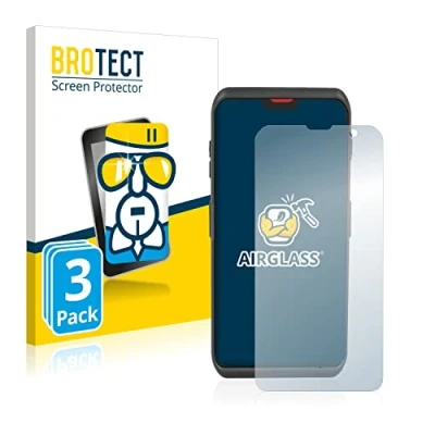 Abbildung von BROTECT Schutzglas für Honeywell Scanpal EDA52/ EDA5S (3 Stück) Schutzfolie Panzer Folie Glas [Extrem Kratzfest 9H, Anti Fingerprint,