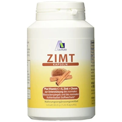 Abbildung von Avitale Zimt Kapseln 500 mg 120 St