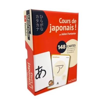 Abbildung von Cours de japonais ! par Julien Fontanier BOITE KANA: 148 cartes pour apprendre les hiragana et katakana