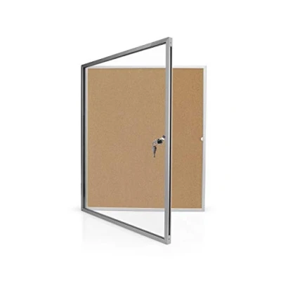 Abbildung von Magnetoplan Schaukasten SP 1215124 87x75cm 6xDIN A4 Aluminium braun