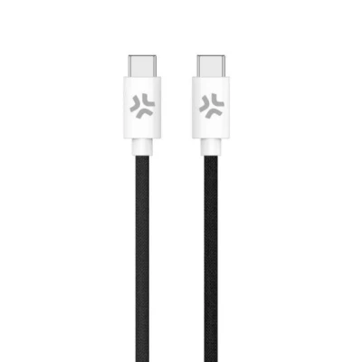 Abbildung von Celly USBCUSBCCOTTBK USB Ladekabel schwarz