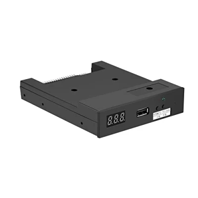 Abbildung von Richer R 3.5Zoll USB Diskettenlaufwerk Emulator, SFRM72 TU100K 720K 3.5 Zoll Drive Floppy Laufwerk Emulator Simulation,Geeignet für industrielle Steuergeräte Schwarz