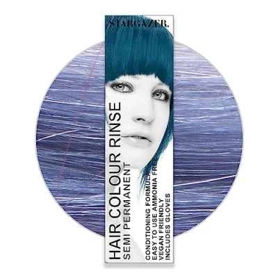 Abbildung von Stargazer Products Meerblau Semi Permanentes Haarfärbemittel, 1er Pack (1 x 70 ml)