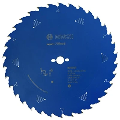 Abbildung von Bosch Accessories Professional 1x Kreissägeblatt Expert for Wood (Holz, Sägeblatt Ø 450 x 30 4,5 mm, 34 Zähne, Zubehör Kreissäge)