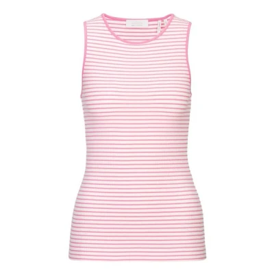Abbildung von Rich &amp; Royal MIT Dezenten Streifen Top, Damen, Größe: 40xL, Sorbet pink
