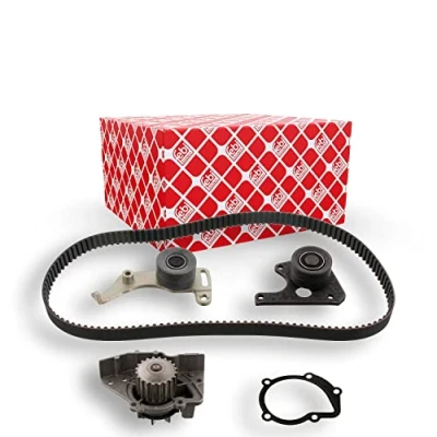 Abbildung von FEBI BILSTEIN 34639 Wasserpumpe + Zahnriemensatz mit 136 26 trapezförmigen Zahnprofil PEUGEOT: 306 Schrägheck, 406 Kombi