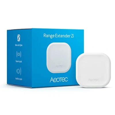 Abbildung von Aeotec Range Extender Zi Zigbee Repeater Reichweitenerhöhung kompatibel mit Homey, SmartThings, Home Assistant AEOZZGA001