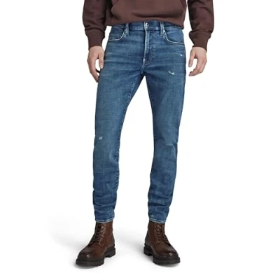 Abbildung von G Star RAW Herren Revend FWD Skinny Jeans, Blau (Antique Faded Orinoco Blue Destroyed D20071 C051 G120), 26W / 32L