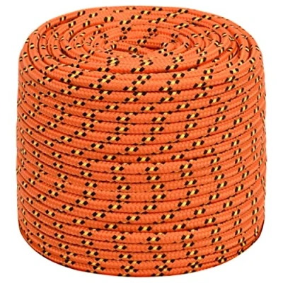 Abbildung von Bussandri Exclusive Bootsseil Orange 10 mm 25 m Polypropylen
