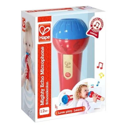 Abbildung von Hape Echomikrofon Batterieloses Stimmverstärker Mikrofon für Kinder ab 1 Jahr