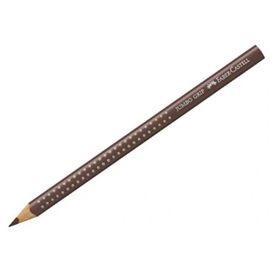 Abbildung von Faber Castell Farbstift Jumbo Grip Van Dyck braun