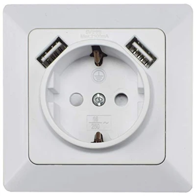 Abbildung von ChiliTec Bewegungsmelder MILOS 160,weiß matt LED geeignet, 250V , Unterputz, 2 Draht