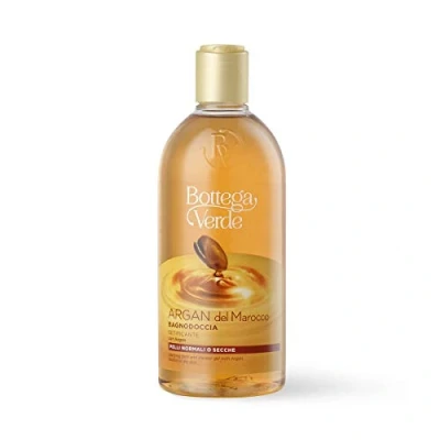 Abbildung von Bottega Verde, Argan aus Marokko Duschbad seidig mit (400 ml) für normale oder trockene Haut
