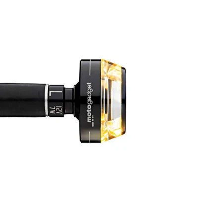 Abbildung von Motogadget Motorradblinker LED Lenkerendenblinker m Blaze schwarz rechts