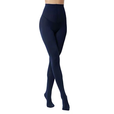 Abbildung von EVERSWE 80D Microfaser Damen Strumpfhose (S/M, Marine)