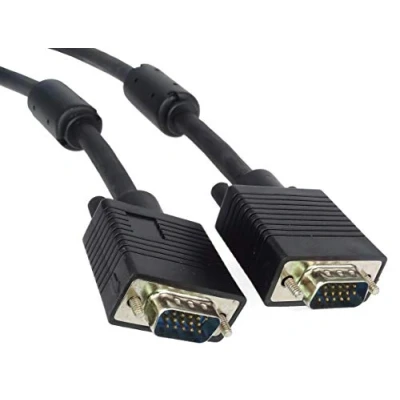 Abbildung von PremiumCord VGA Monitorkabel 3 m, M/M, HQ (Koax), SVGA Video Monitor Coaxial Kabel für FULL HD 1080p, DDC2, schwarz, kpvmc03