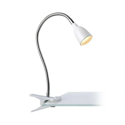 Abbildung von LED Klemmleuchte Tulip, weiß