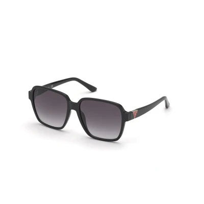 Abbildung von Guess Damen GU7775 01B Gläser SONNENBRILLEN Plastik Schwarz Grau Quadratisch Normal Schattiert