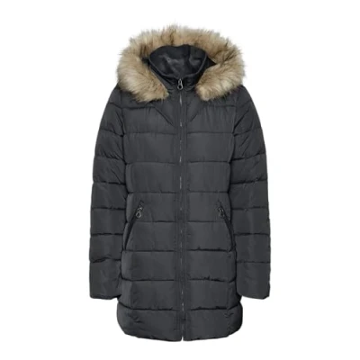 Abbildung von VERO MODA Damen Vmliv Jacket Kurzmantel, Asphalt, 42