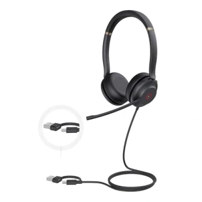 Abbildung von Yealink Headset UH37 Dual UC USB C/A