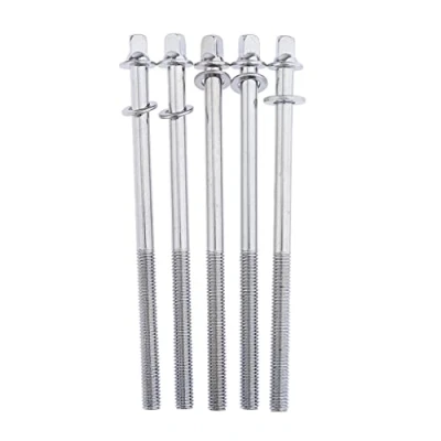Abbildung von 5 x Trommel Stange Spannstangen Bass Drum Key Rod Screw Set Ersatz Zubehör