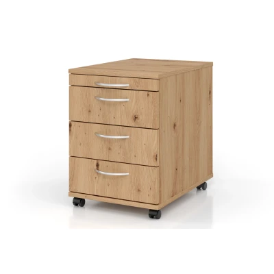 Abbildung von Hammerbacher Rollcontainer 1606 BO Asteiche