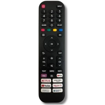 Abbildung von Ersatz Fernbedienung für Hisense Vidaa TV 266544 32A4BG 32A4FG