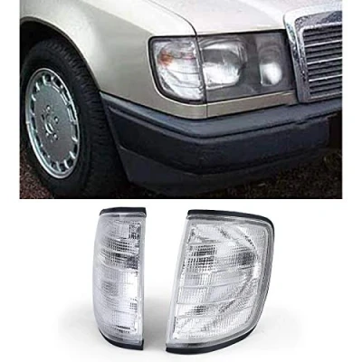 Abbildung von Blinker Weiss Paar für Mercedes E Klasse W124 C124 S124 85 95