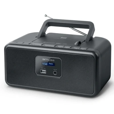 Abbildung von Muse M 32 DB Tragbares Bluetooth Radio mit LCD Display (mit Hintergrundbeleuchtung), schwarz