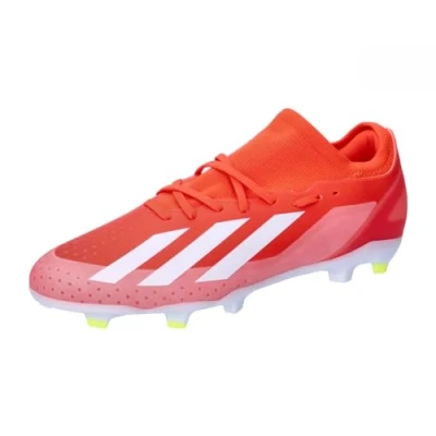 Abbildung von adidas Performance X Crazyfast League FG Unisex Fußballschuh Nocken solar red cloud white team yellow, Herren, Größe: 47 1/3 Schuhe