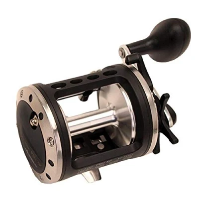 Abbildung von OKUMA Unisex Erwachsene Classic Pro XP Rolle, 5.1:1 Übersetzung, 2BB Lager, 5,4 kg Max Drag, rechte Hand, schwarz, 200